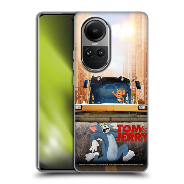 Tom And Jerry Movie (2021) Graphics Rolling Soft Gel Case for OPPO Reno10 5G / Reno10 Pro 5G