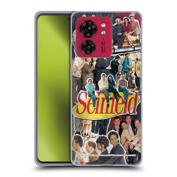 Seinfeld Graphics Collage Soft Gel Case for Motorola Moto Edge 40