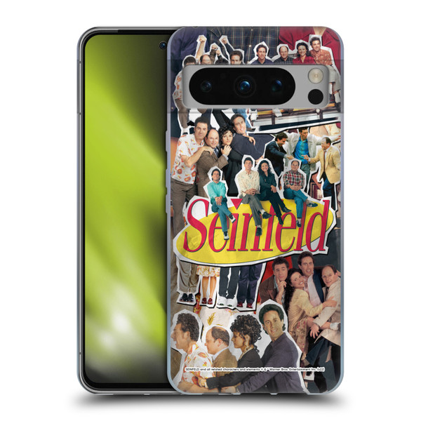 Seinfeld Graphics Collage Soft Gel Case for Google Pixel 8 Pro