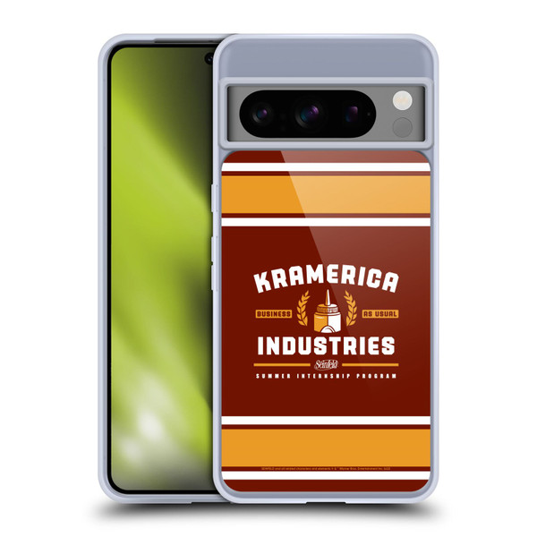 Seinfeld Graphics Kramerica Industries Soft Gel Case for Google Pixel 8 Pro