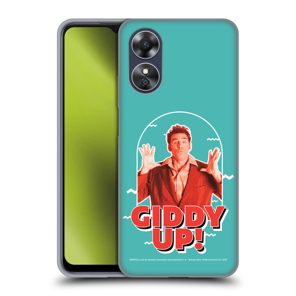 Seinfeld Graphics Giddy Up! Soft Gel Case for OPPO A17