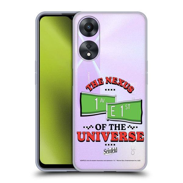 Seinfeld Graphics Nexus Of The Universe Soft Gel Case for OPPO A78 5G