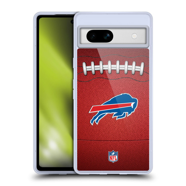 NFL Buffalo Bills Graphics Football Soft Gel Case for Google Pixel 7a