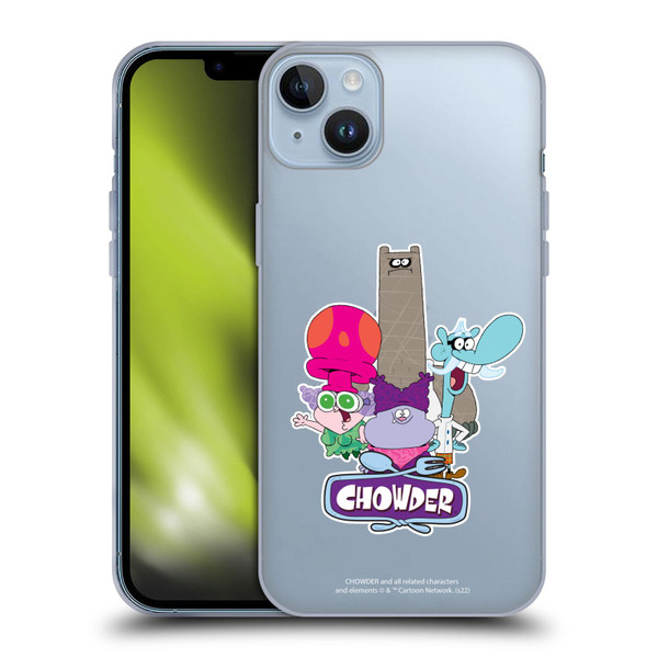 Chowder: Animated Series Graphics Character Art Soft Gel Case for Apple iPhone 14 Plus