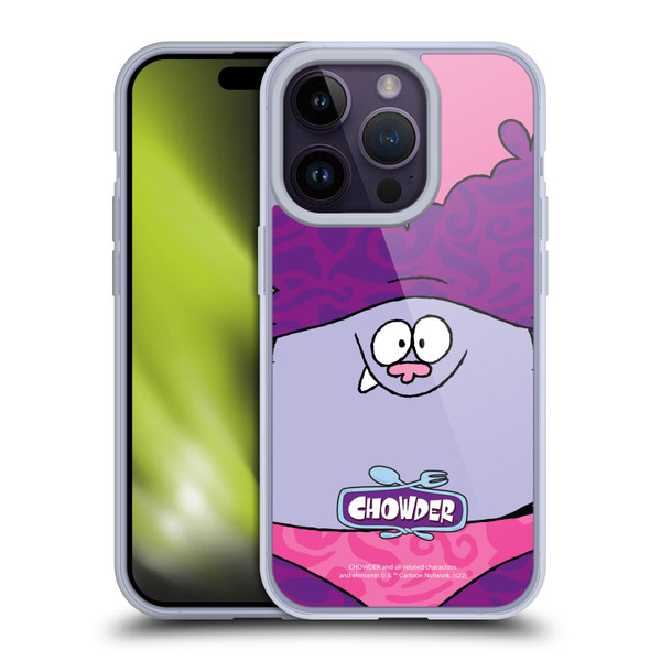 Chowder: Animated Series Graphics Full Face Soft Gel Case for Apple iPhone 14 Pro