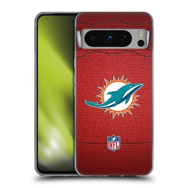 NFL Miami Dolphins Graphics Football Soft Gel Case for Google Pixel 8 Pro