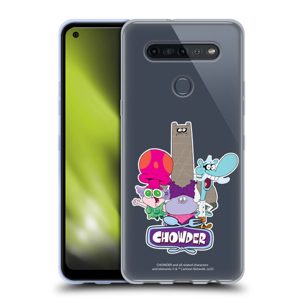 Chowder: Animated Series Graphics Character Art Soft Gel Case for LG K51S