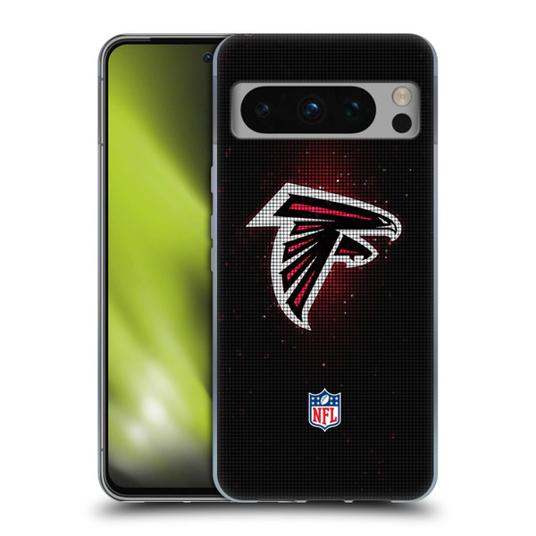 NFL Atlanta Falcons Artwork LED Soft Gel Case for Google Pixel 8 Pro