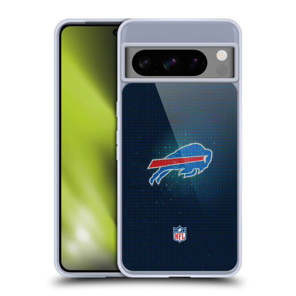 NFL Buffalo Bills Artwork LED Soft Gel Case for Google Pixel 8 Pro
