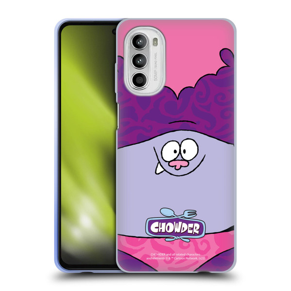 Chowder: Animated Series Graphics Full Face Soft Gel Case for Motorola Moto G52