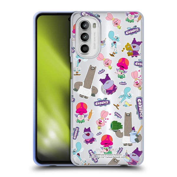 Chowder: Animated Series Graphics Pattern Soft Gel Case for Motorola Moto G52