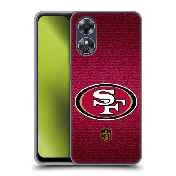 NFL San Francisco 49Ers Logo Football Soft Gel Case for OPPO A17