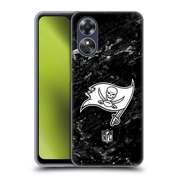 NFL Tampa Bay Buccaneers Artwork Marble Soft Gel Case for OPPO A17