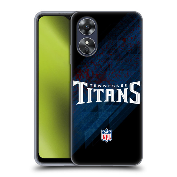 NFL Tennessee Titans Logo Blur Soft Gel Case for OPPO A17