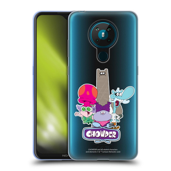 Chowder: Animated Series Graphics Character Art Soft Gel Case for Nokia 5.3