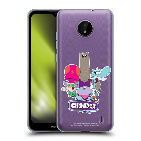 Chowder: Animated Series Graphics Character Art Soft Gel Case for Nokia C10 / C20