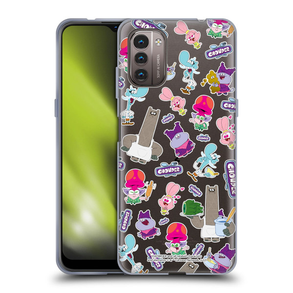 Chowder: Animated Series Graphics Pattern Soft Gel Case for Nokia G11 / G21