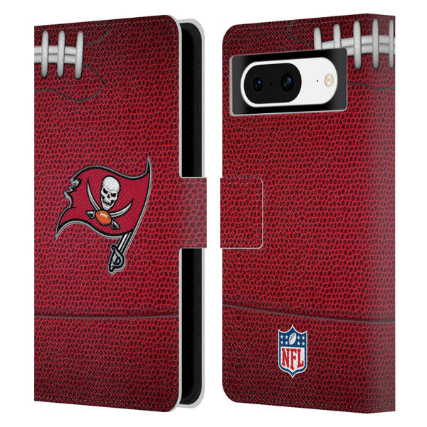 NFL Tampa Bay Buccaneers Graphics Football Leather Book Wallet Case Cover For Google Pixel 8