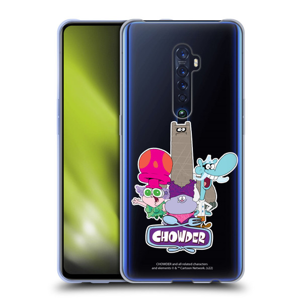 Chowder: Animated Series Graphics Character Art Soft Gel Case for OPPO Reno 2