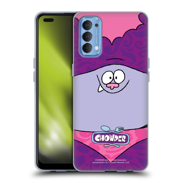 Chowder: Animated Series Graphics Full Face Soft Gel Case for OPPO Reno 4 5G