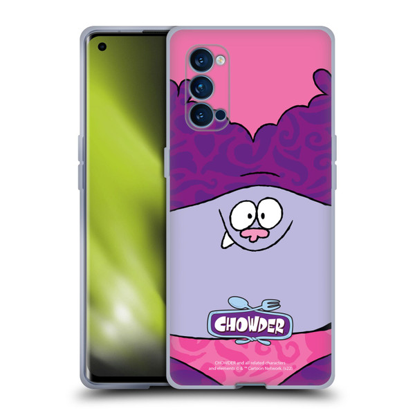 Chowder: Animated Series Graphics Full Face Soft Gel Case for OPPO Reno 4 Pro 5G