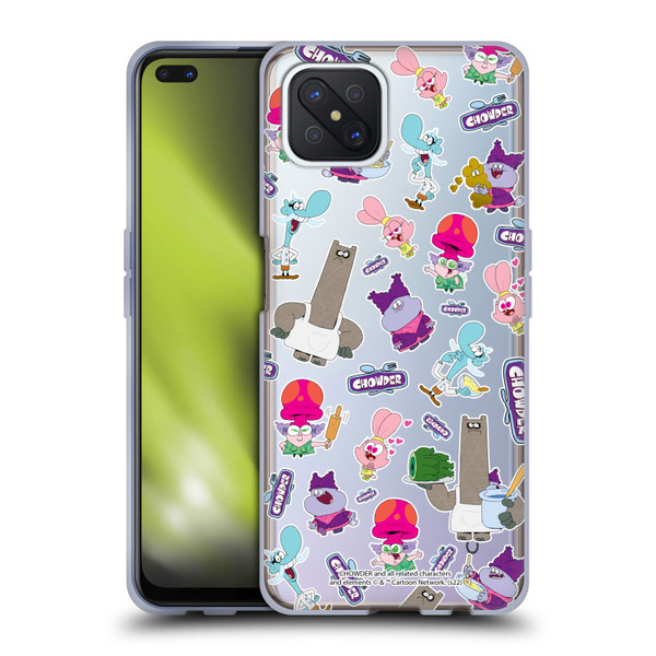 Chowder: Animated Series Graphics Pattern Soft Gel Case for OPPO Reno4 Z 5G