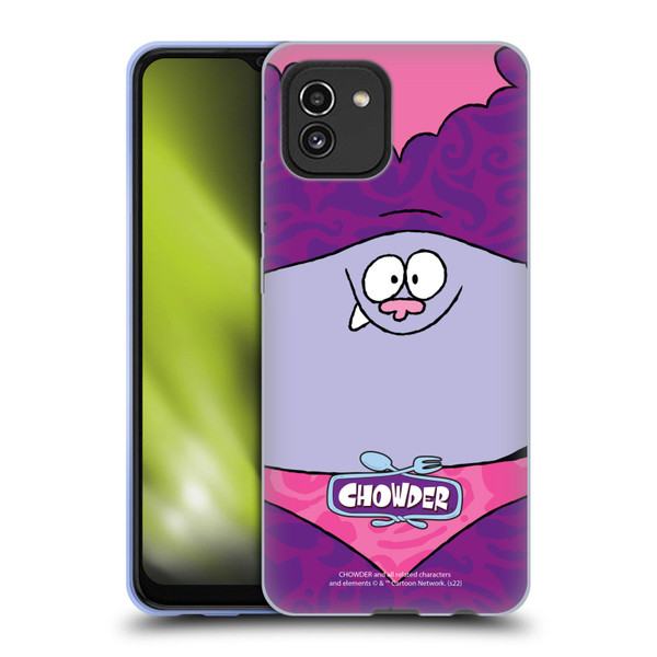 Chowder: Animated Series Graphics Full Face Soft Gel Case for Samsung Galaxy A03 (2021)