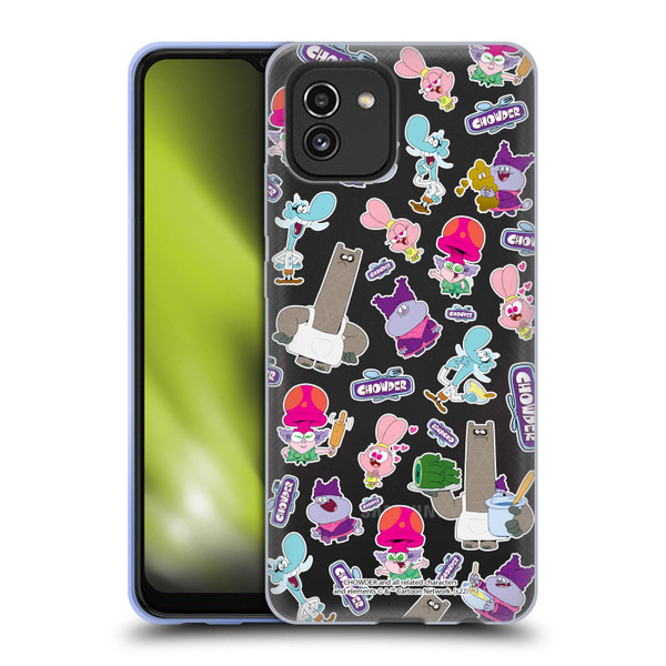 Chowder: Animated Series Graphics Pattern Soft Gel Case for Samsung Galaxy A03 (2021)