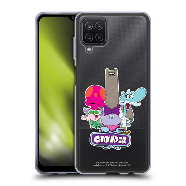 Chowder: Animated Series Graphics Character Art Soft Gel Case for Samsung Galaxy A12 (2020)