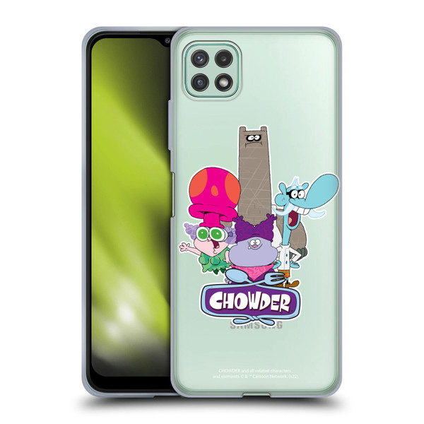 Chowder: Animated Series Graphics Character Art Soft Gel Case for Samsung Galaxy A22 5G / F42 5G (2021)