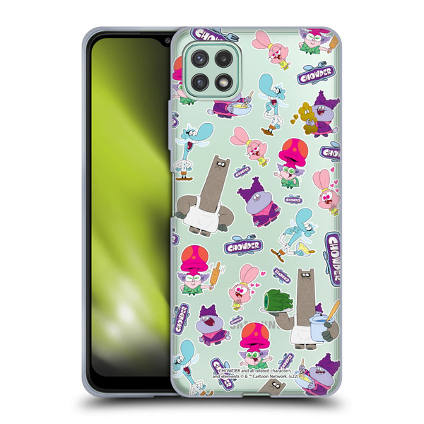 Chowder: Animated Series Graphics Pattern Soft Gel Case for Samsung Galaxy A22 5G / F42 5G (2021)