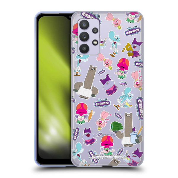 Chowder: Animated Series Graphics Pattern Soft Gel Case for Samsung Galaxy A32 5G / M32 5G (2021)