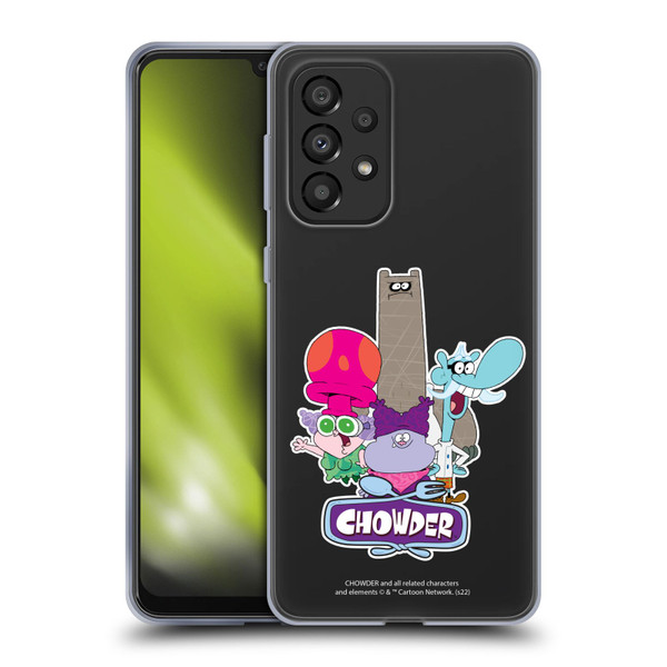 Chowder: Animated Series Graphics Character Art Soft Gel Case for Samsung Galaxy A33 5G (2022)