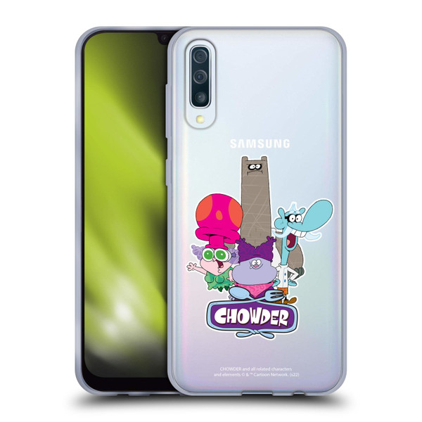 Chowder: Animated Series Graphics Character Art Soft Gel Case for Samsung Galaxy A50/A30s (2019)