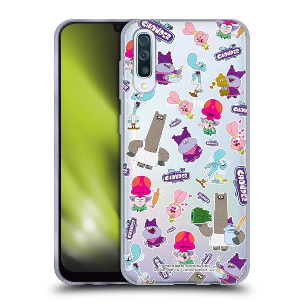 Chowder: Animated Series Graphics Pattern Soft Gel Case for Samsung Galaxy A50/A30s (2019)