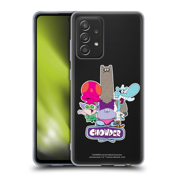 Chowder: Animated Series Graphics Character Art Soft Gel Case for Samsung Galaxy A52 / A52s / 5G (2021)