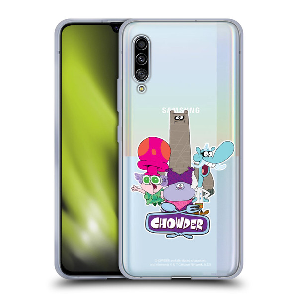 Chowder: Animated Series Graphics Character Art Soft Gel Case for Samsung Galaxy A90 5G (2019)