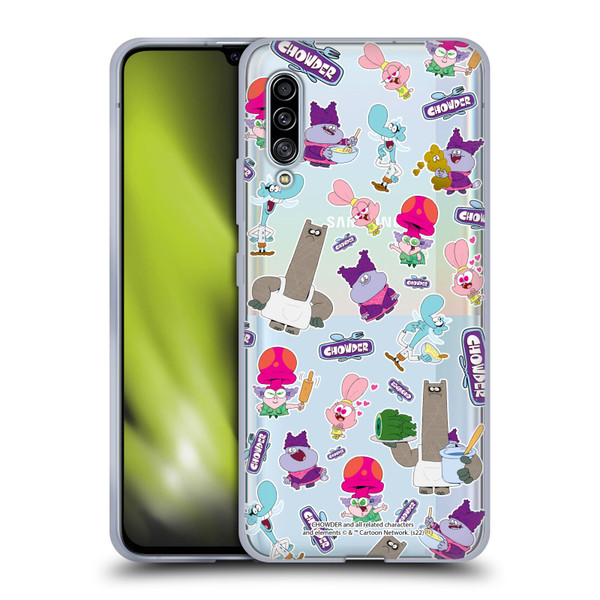 Chowder: Animated Series Graphics Pattern Soft Gel Case for Samsung Galaxy A90 5G (2019)