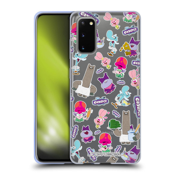 Chowder: Animated Series Graphics Pattern Soft Gel Case for Samsung Galaxy S20 / S20 5G