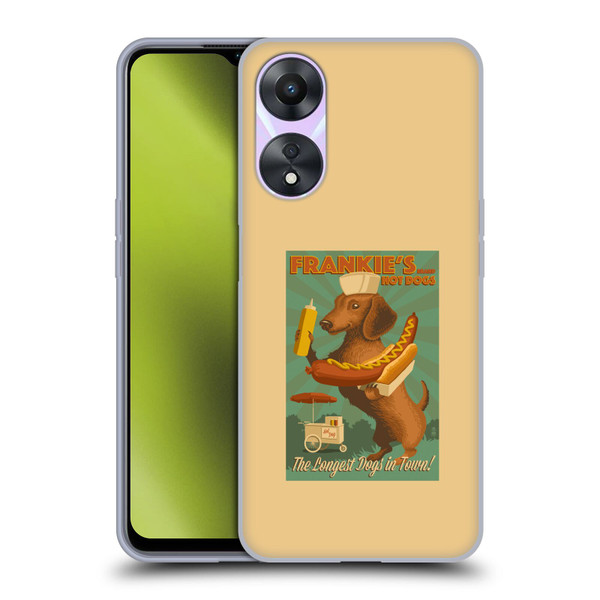 Lantern Press Dog Collection Frankie's Soft Gel Case for OPPO A78 5G