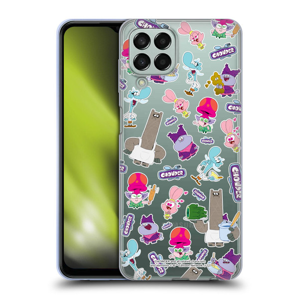 Chowder: Animated Series Graphics Pattern Soft Gel Case for Samsung Galaxy M33 (2022)