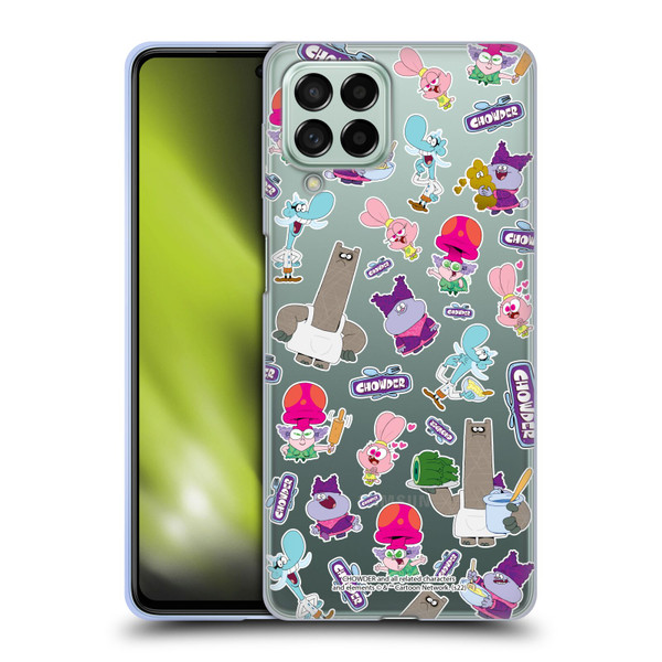 Chowder: Animated Series Graphics Pattern Soft Gel Case for Samsung Galaxy M53 (2022)