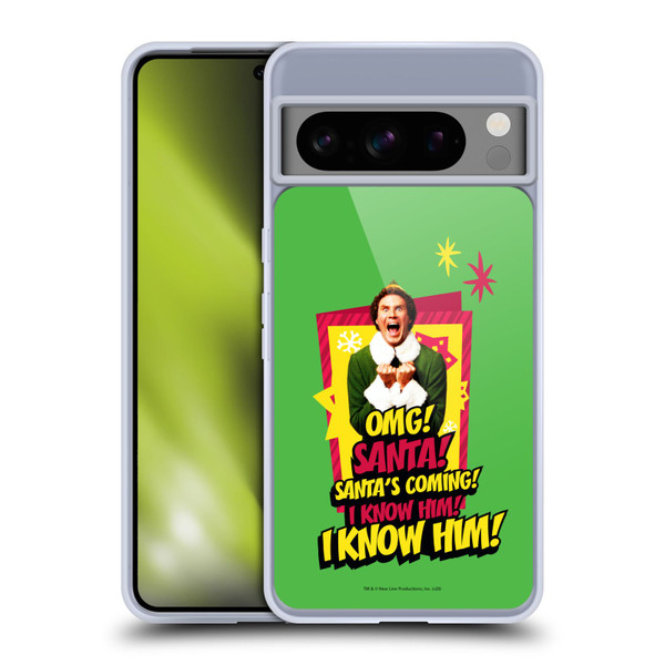 Elf Movie Graphics 1 Buddy Soft Gel Case for Google Pixel 8 Pro