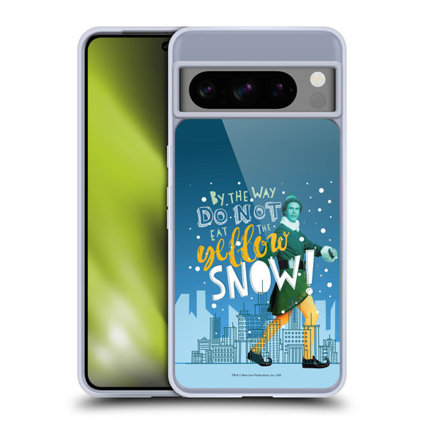Elf Movie Graphics 2 Yellow Snow Soft Gel Case for Google Pixel 8 Pro