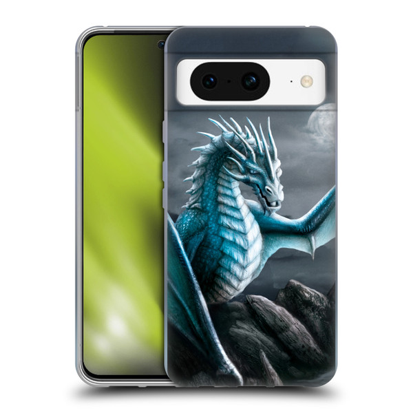 Sarah Richter Fantasy Creatures Blue Water Dragon Soft Gel Case for Google Pixel 8