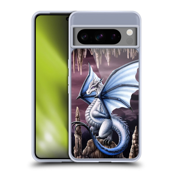 Sarah Richter Fantasy Creatures Blue Dragon Soft Gel Case for Google Pixel 8 Pro