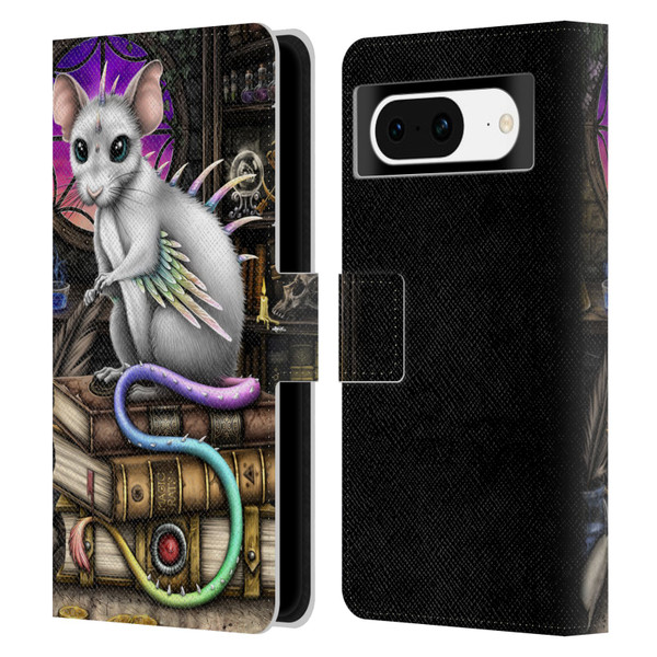 Sarah Richter Animals Alchemy Magic Rat Leather Book Wallet Case Cover For Google Pixel 8