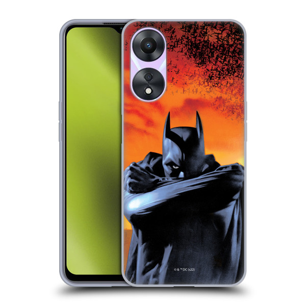 Batman Begins Graphics Character Soft Gel Case for OPPO A78 5G