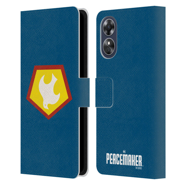 Peacemaker: Television Series Graphics Logo Leather Book Wallet Case Cover For OPPO A17
