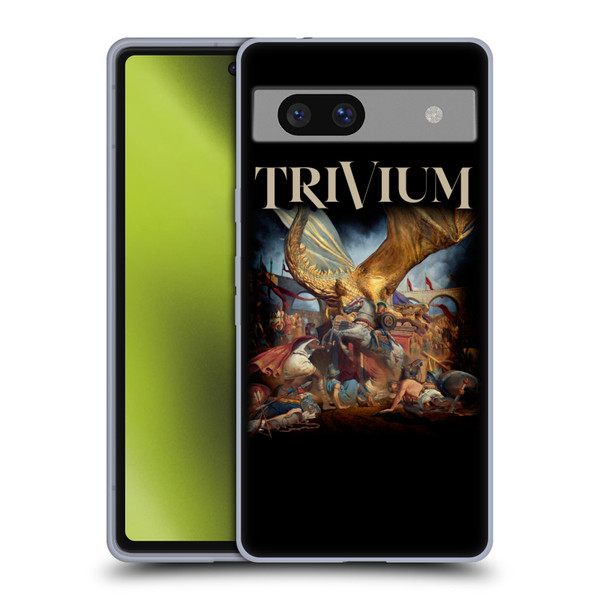 Trivium Graphics In The Court Of The Dragon Soft Gel Case for Google Pixel 7a